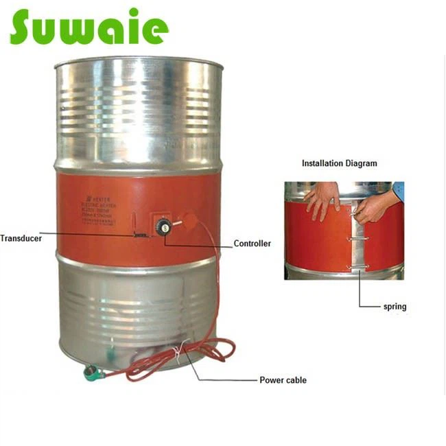 Flexible Steel Silicone Heaters